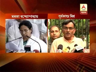 Chit fund Saradha crisis: Mamata-Surjyakanta verbal duel on legislation