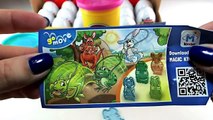 Play-Doh Starfish and Minions Kinder Surprises - Eggs and Toys TV