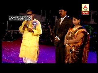 partha, manas, mayor sobhan chatterjee at icore programme
