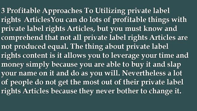 Private Label Rights Articles For Business Liverpool, United Kingdom