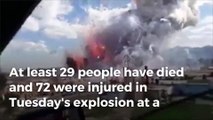 At least 29 killed and dozens more injured in Mexico firework blast