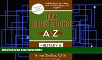 Price Tax Deductions A to Z for Military and Reservists (Tax Deductions A to Z series) Anne Skalka