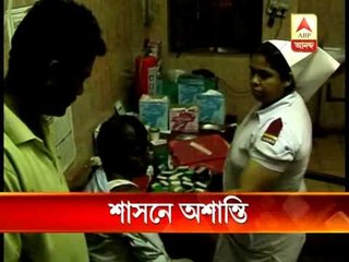 Panchayet: TMC allegedly attack on CPM rally  at shasan