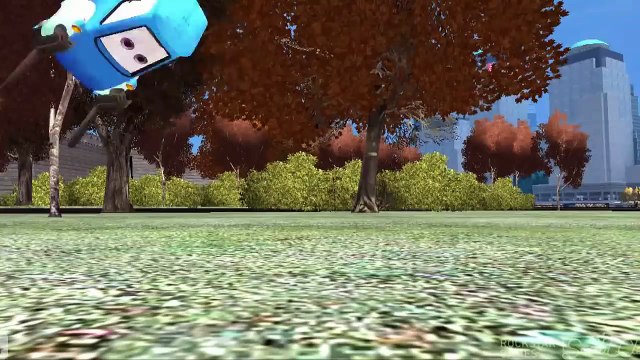 12 Autos Cars - Rayo Macuin de Cars 2 y Spiderman en un videojuego de carreras - Rampa Gigante