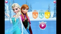 ღ Disney Frozen - Elsa and Anna Ice-Skating Episode - Disney Game World ღ