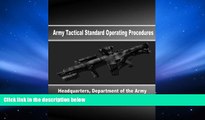 Price Army Tactical Standard Operating Procedures Department of Defense On Audio
