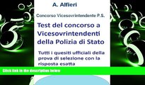 PDF A. Alfieri Test concorso vicesovrintendente ps - quiz ufficiali con risposta esatta (Italian