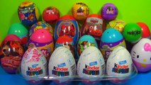 Kinder Surprise! 1 of 20 Kinder Surprise and Surprise eggs (SpongeBob Cars Hello Kitty)