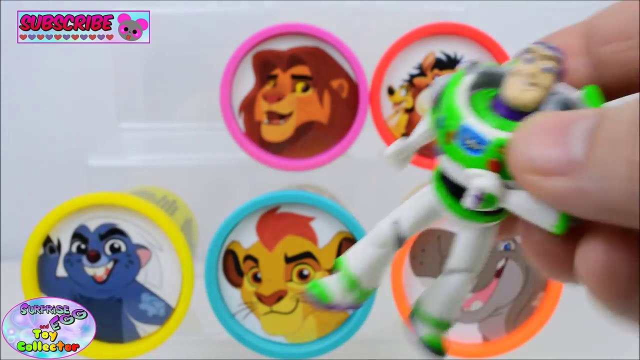 Learn Colors Disney Junior Jr The Lion Guard Disney Toy Story Surprise Egg and Toy Collector SETC