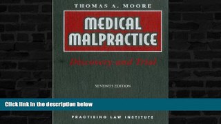 Buy NOW  Medical Malpractice: Discovery and Trial (2 Volume Set) (PLI Press s litigation Library)