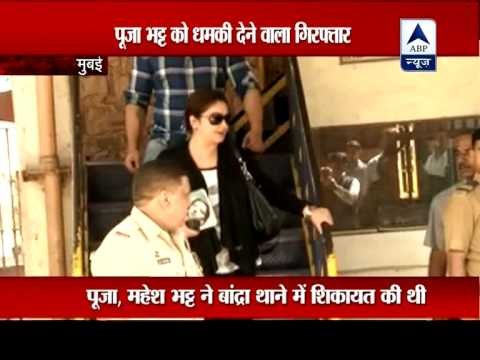 Man threatening Pooja Bhatt arrested from Pune