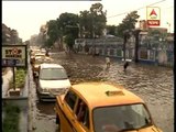 central kolkata inundated after heavy rain since morning.