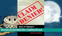 BEST PDF  Claim Denied!: How to Appeal a VA Denial of Benefits READ ONLINE