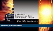 Price A Dynamic Performance Test Study For Bar Exams: Look Inside! Jide Obi law books On Audio