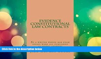Price Evidence Constitutional law Contracts: By a writer whose bar exam essays were all published