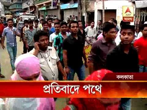 Locals protest rally against molestation of a girl in Tapsia