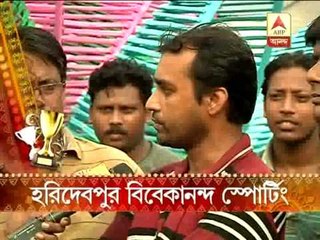 Superstar-Megastar pujo:  haridebpur Vivekananda sporting