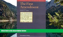 Read Online Daniel A. Farber The First Amendment (Concepts   Insights) Audiobook Epub