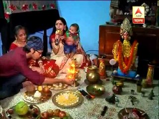 Lakshmi pujo of Chaiti Ghosal