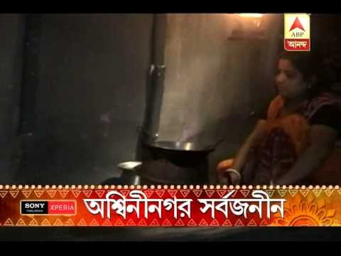 Scenes from different puja pandals in kolkata.