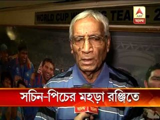 Effort to check the character of eden wicket as sachin will play his 199th test match.