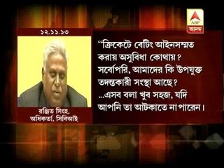 CBI Director Ranjit Sinha sparks controversy with statement over rape