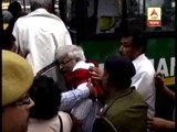 Saradha-agitaion at Bidhan Nagar Commissionarate: Police arrests Sunanda  Sanyal and Sujan
