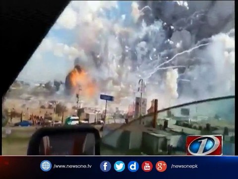 Mexico fireworks market blast kills at least 29, hurts scores
