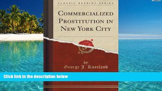 Best Price Commercialized Prostitution in New York City (Classic Reprint) George J. Kneeland PDF