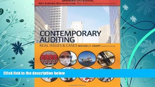 Price Contemporary Auditing: Real Issues   Cases, Update Michael C. Knapp For Kindle