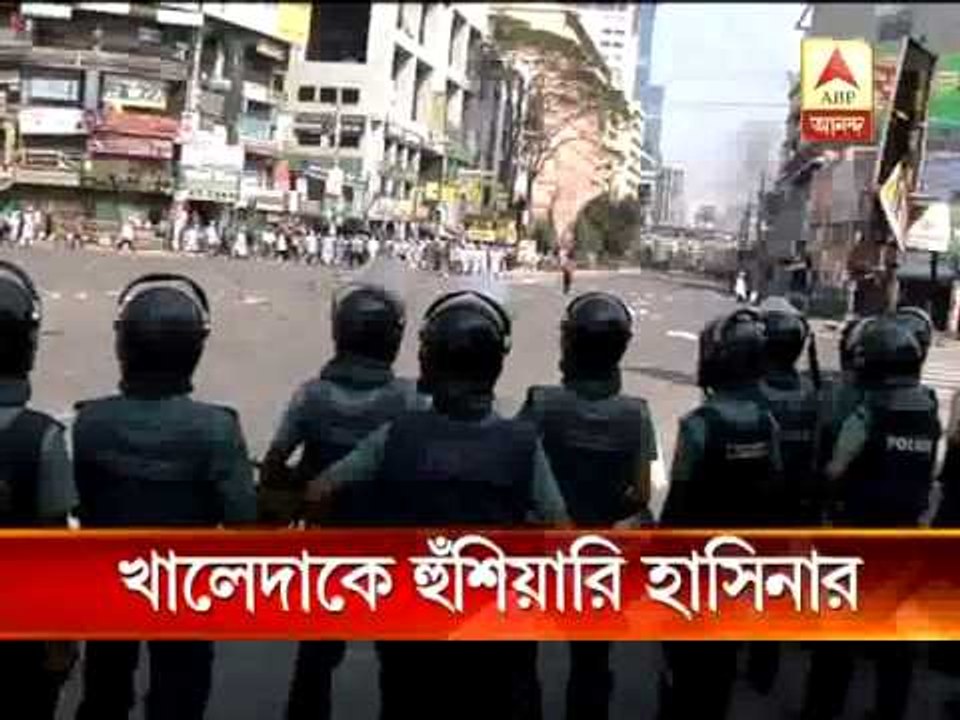 Shekh Hasina challenges opposition leader Khaleda Zia