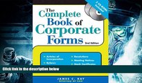 Best Price The Complete Book of Corporate Forms: From Minutes to Annual Reports and Everything in