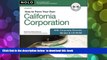 PDF [FREE] DOWNLOAD  How to Form Your Own California Corporation: With Corp. Records Binder