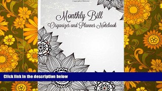 Best Price Monthly Bill Organizer and Planner Notebook (Simple Budget Planners-Includes Bill