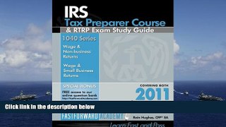 Best Price IRS Tax Preparer Course   RTRP Exam Study Guide 2011, with FREE ONLINE TEST BANK Rain