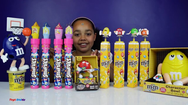 NEW Disney Princess Smarties Chocolate vs M&Ms Character Bounce Chocolate | Candy & Sweets Review