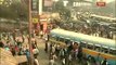 bus strike: passengers face trouble at Howrah station