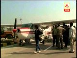 aircraft emergency landing on a road in Madhya Pradesh