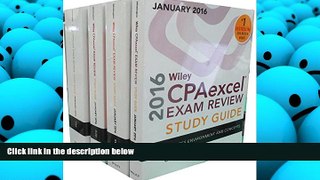 Best Price Wiley CPAexcel Exam Review 2016 Study Guide January: Set (Wiley Cpa Exam Review) O. Ray