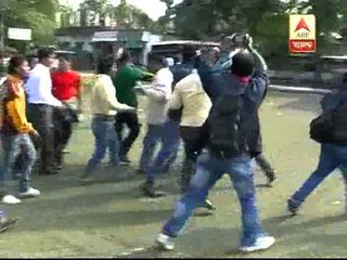 TMCP allegedly attack SFI supporters in Siliguri Surjya Sen College