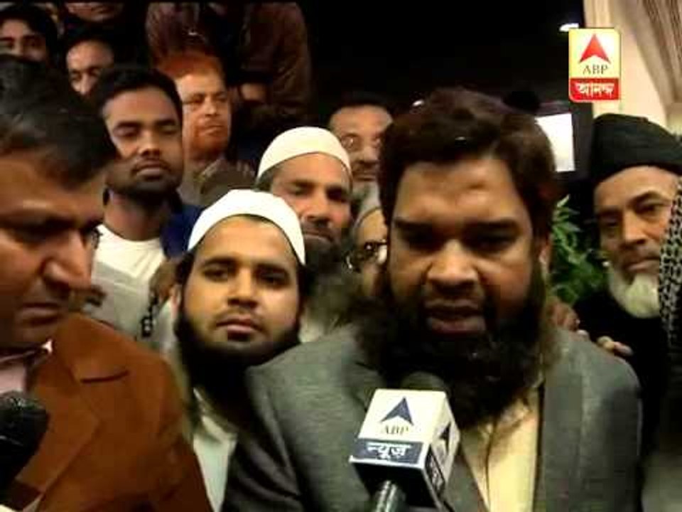 Agitation of a minority community representative at PM's program