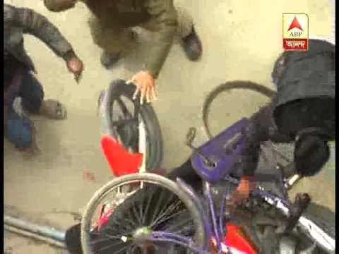 clash and vandalism in 2 colleges of Malda over student union poll