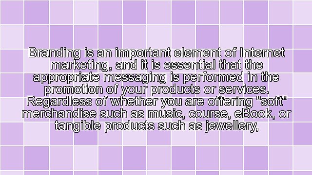 Effective Product Branding in Internet Marketing