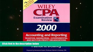 Price Wiley CPA Exam Review: Accounting and Reporting 2000 Patrick R. Delaney For Kindle