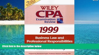 Best Price Business Law and Professional Responsibilities, Wiley CPA Examination Review, 1999