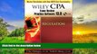 Price Wiley CPA Examination Review Practice Software 13.0 Reg Patrick R. Delaney On Audio