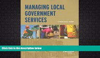 Best Price Managing Local Government Services: A Practical Guide  On Audio