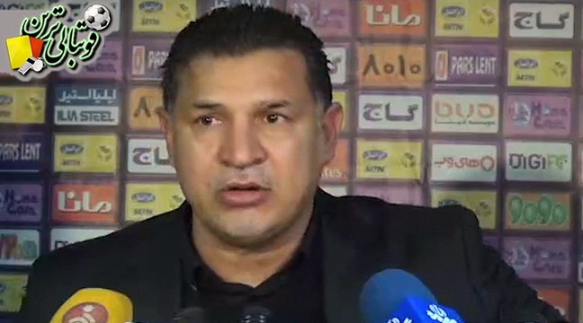 صحبت‌های علی دایی بعد از بازی نفت‌تهران و استقلال