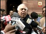 Kapil Sibbal on Narendra mOdi's silence on Jayalalitha's decision