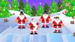 Five Little Santas | Five Fat Santas | Nursery Rhymes | Christmas Songs